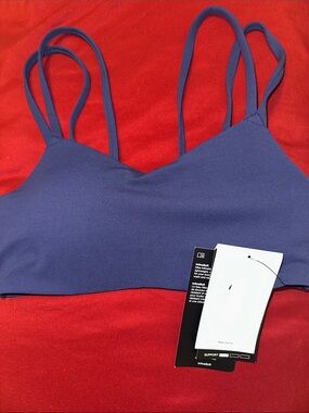 Nike Navy Double-Strap Sports Bralette